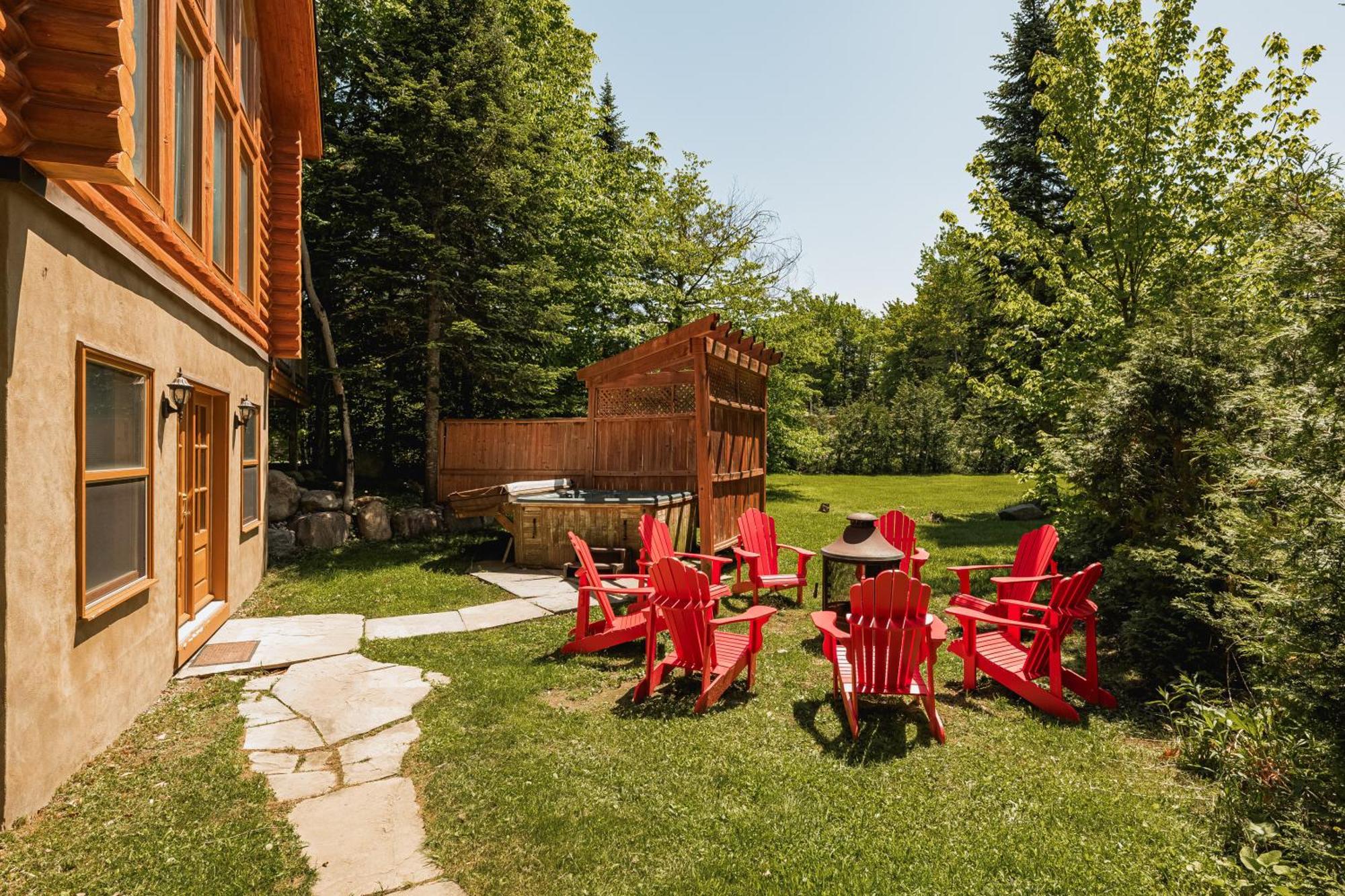 Fiddler Lake Resort Chalet 4 Cerf Mille-Isles Exterior foto