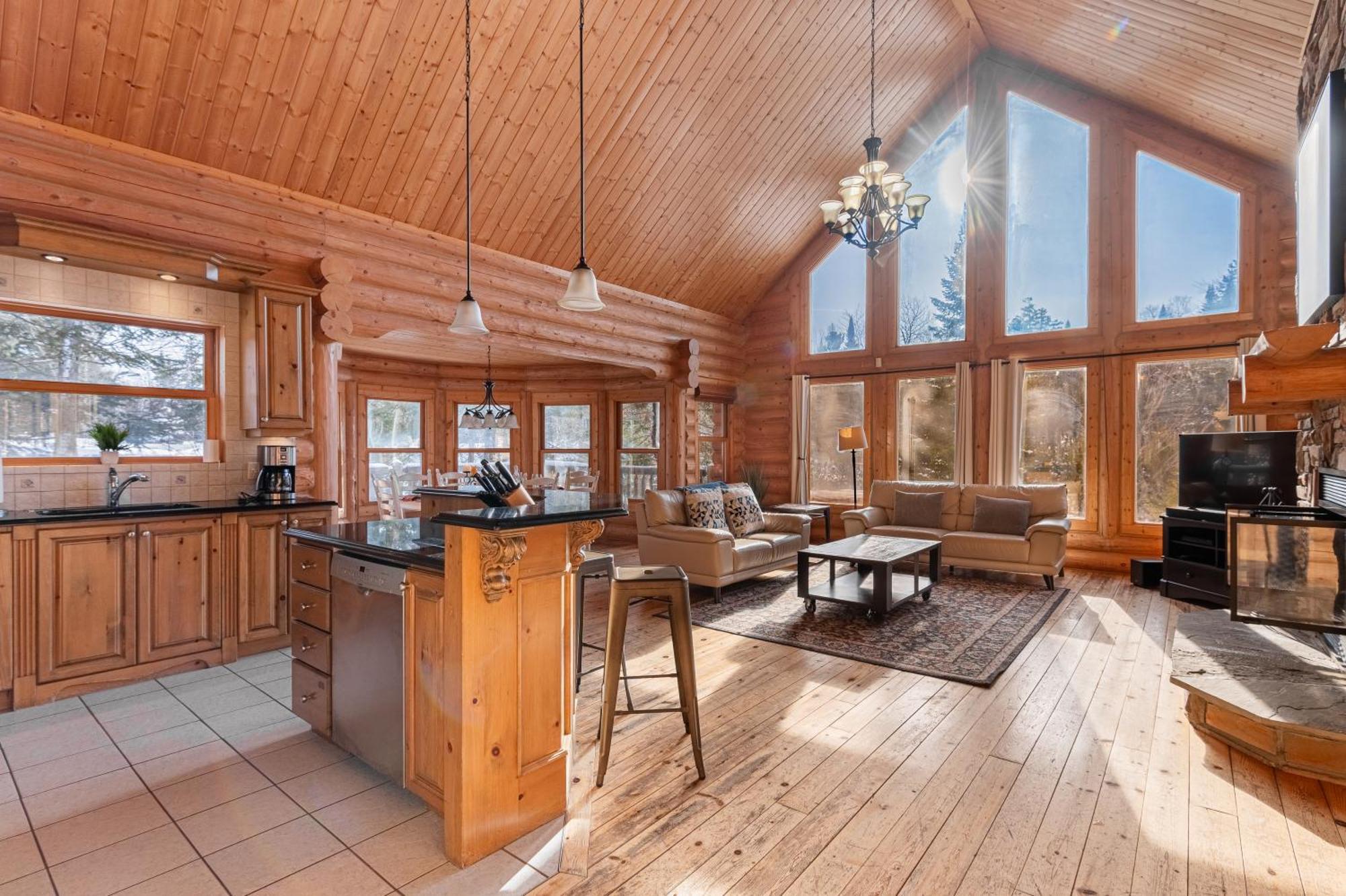Fiddler Lake Resort Chalet 4 Cerf Mille-Isles Exterior foto